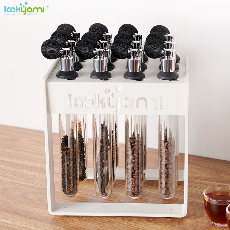 LOOKYAMI FLAVOR TEST TUBE SMELLING BOTTLE SUB-bottling SAMPLE DISPLAY BOTTLE NOSE TOOL BARISTA SMELLING BOTTLE