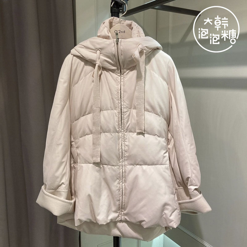 Discount O2ND Korea 2020 Winter Goose Down Down Jacket O22A9QOT602W(OL)