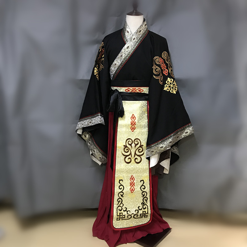 Ancient Costume, Male Han Costume, Tang Costume, Qin Dynasty, Spring and Autumn Period, Warring States Period, Three Kingdoms Period, Official Attire, Han Dynasty, Minister, Ancient Performance Costume