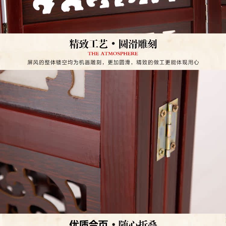 Màn hình Trung Quốc phân vùng cổ phòng khách nhà hàng văn phòng khách sạn phòng trà màn hình hai mặt có thể tháo rời màn hình - Màn hình / Cửa sổ vách bình phong giá rẻ