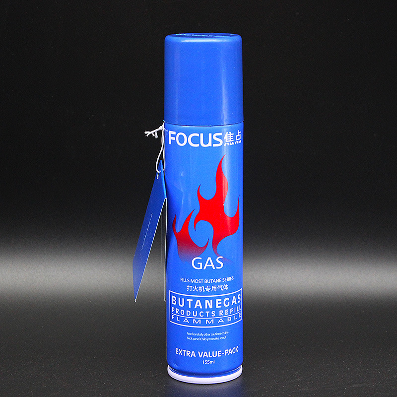 Windproof mở ngọn lửa khí nhẹ ngọn đuốc gas đặc biệt khí butan phổ độ tinh khiết cao nhẹ hơn nhiên liệu đóng hộp - Bật lửa hộp quẹt dupont