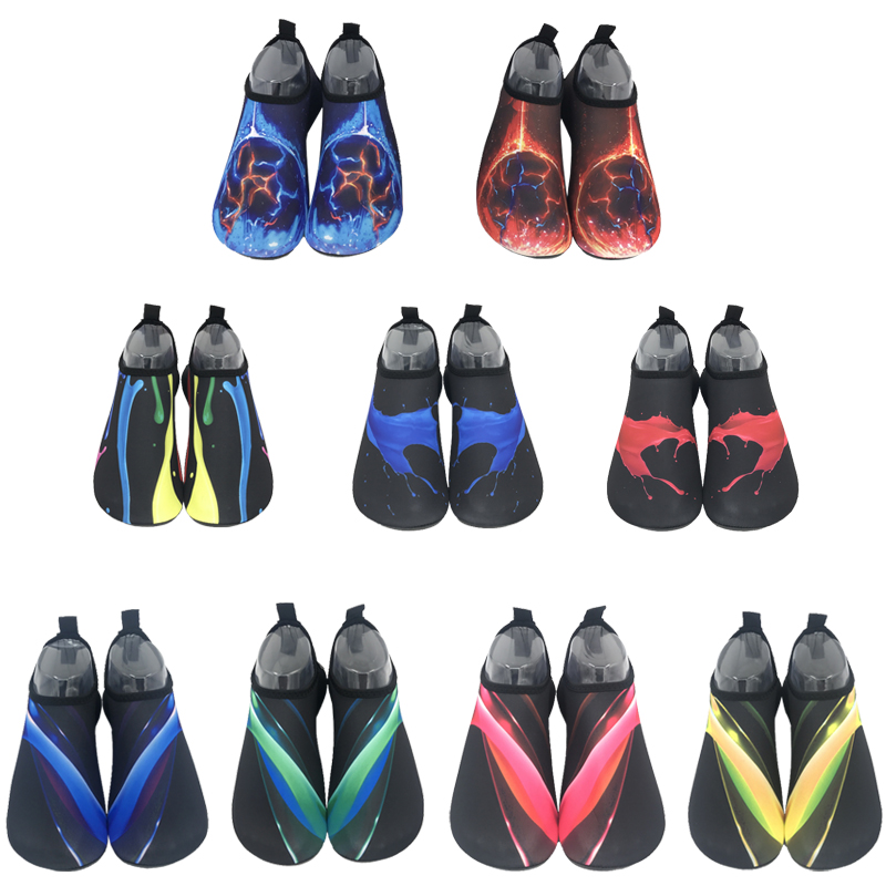 Men's sports beach shoes barefoot skin soft shoes children's non-slip swimming snorkeling diving upstream female XAQ8kMLXw4