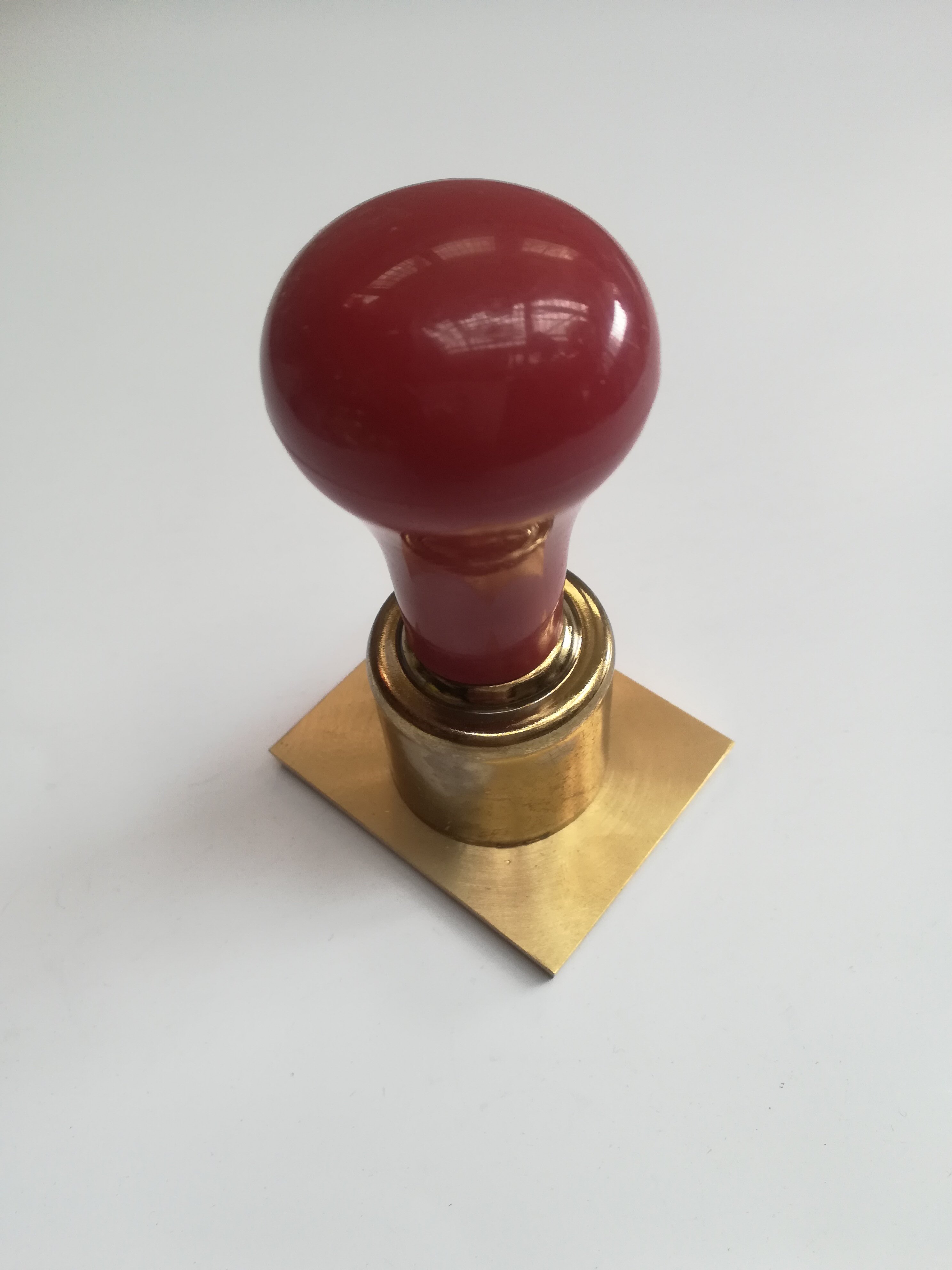 4050 bronze stamp material rectangular bronze seal material rectangular copper date stamp accessory