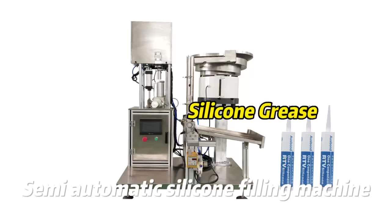 Semi Automatic Filler Capping Manual Grease Cartridge Silicone Sealant Filling Machine Buy
