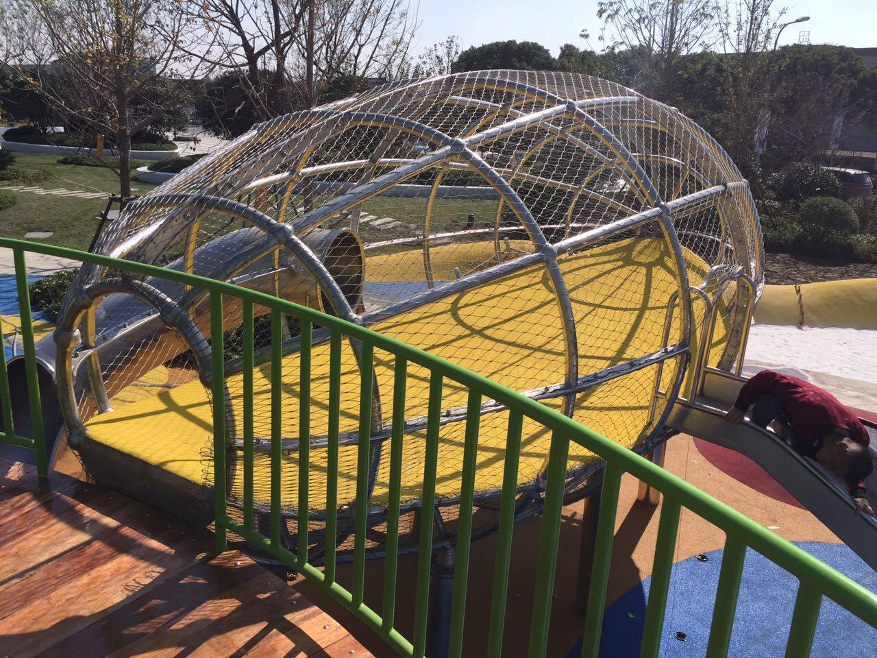 304 316 stainless steel wire rope rope net children's play net protective net amusement project customization