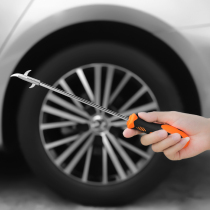 Car tire to gravel cleaning tool multi-function hook tire pick small stone hook stainless steel gap pick