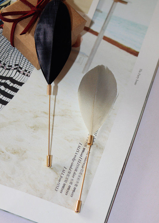 Broche femme en plume - Ref 1172259 Image 23