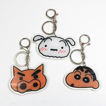 Wax Pen Small New Key Button Small White Pendant Left Necropolis Acrylic Original Homemade Cute Cartoon Couple Hang Accessories