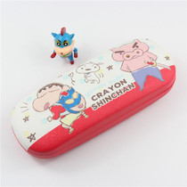 Cartoon Cartoon Crayons Small New Nearsight Glasses Case Containing Box Students
