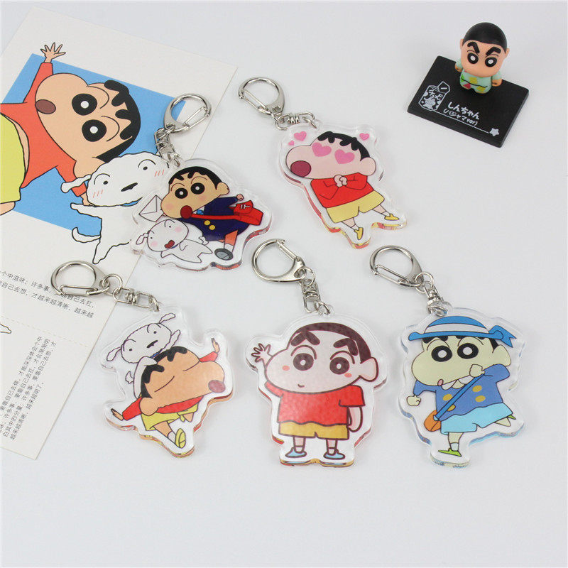 Cartoon Cartoon Perimeter Wax Pen Small New Key Button Acrylic Creative Pendant