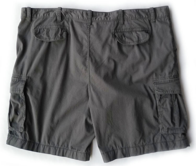 Mã vỡ ném 3 feet 7-4 feet kích thước siêu lớn cộng với phân bón cộng với mùa xuân nam mùa hè Phiên bản châu Âu quần short cotton hai bên 1082 quần âu nam đẹp