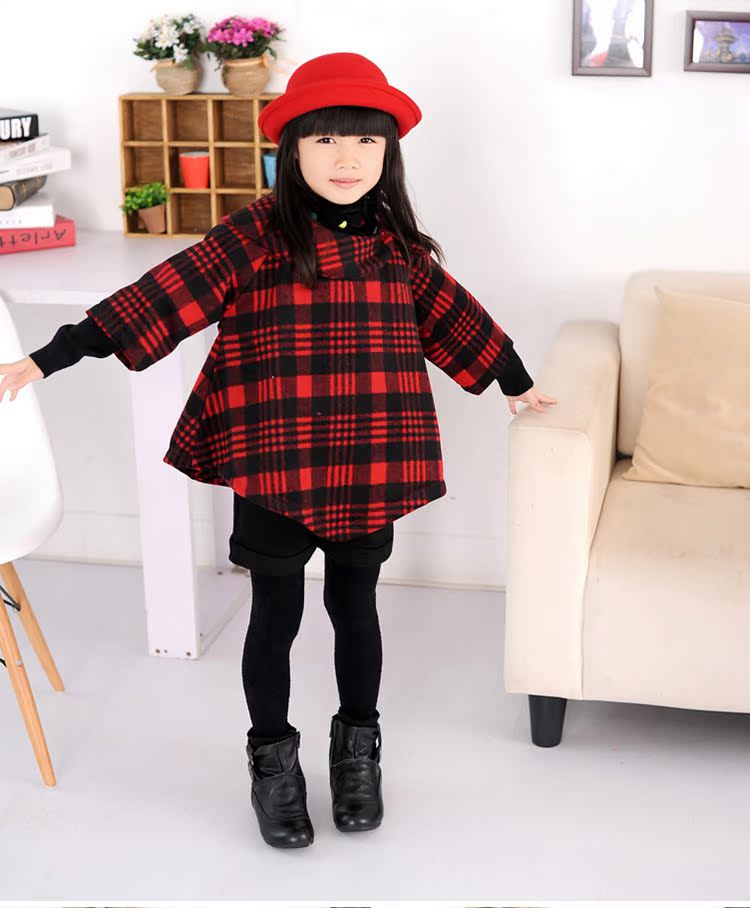 Cape pour fille en cachemire - Ref 2155003 Image 50