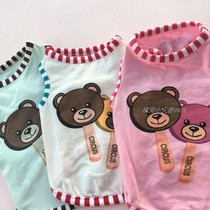 Day Bill Cooling Pets Clothes Cool Dog Clothes Japan Light Lavish C Home Little Bear Cool And Breathable Dog Shirts