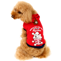 New dog clothes Japanese Snoopy eat popcorn hoodie