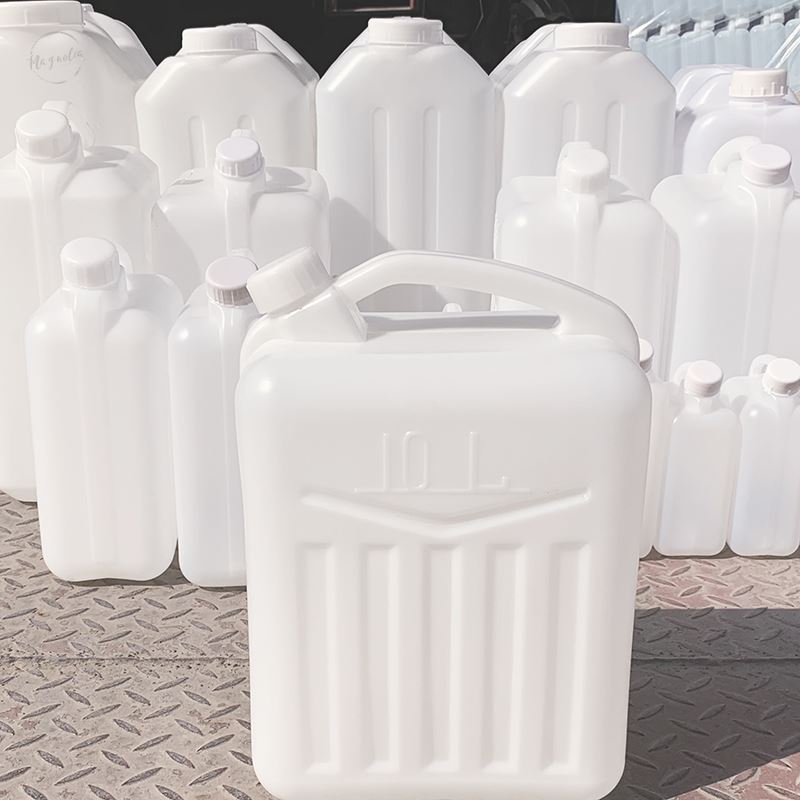 Oil Barrel Flat Barrel Rectangular 50 catty plastic barrel Wine durable 5000ML Sealed Essence Wine Bottle Versatile