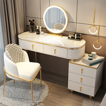 Dresser Bedroom Modern simple small apartment Net red ins wind makeup table storage cabinet one of the light luxury high-end