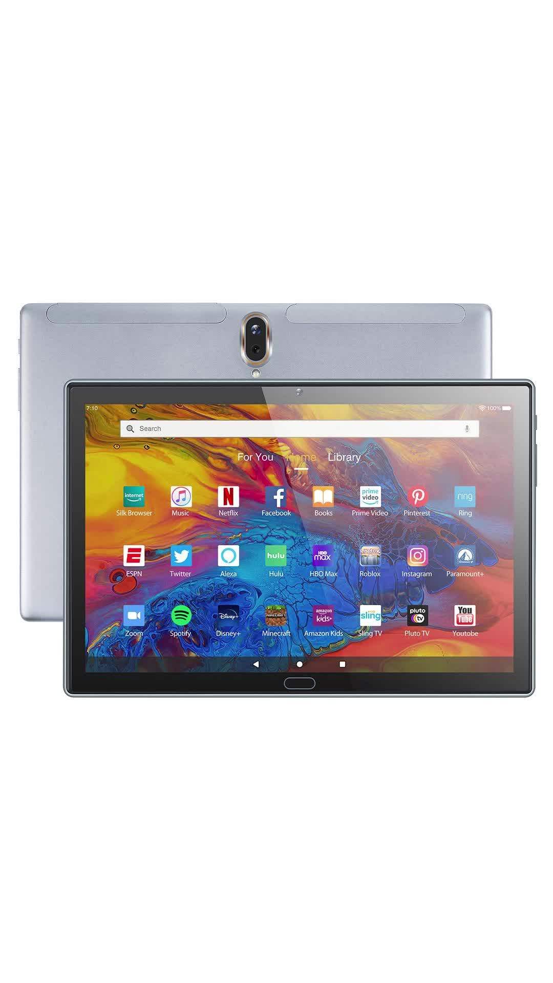 C Idea Tablet 10.1 Inch 4+64g Octa Cores 2.0ghz Tablet Android 11 With