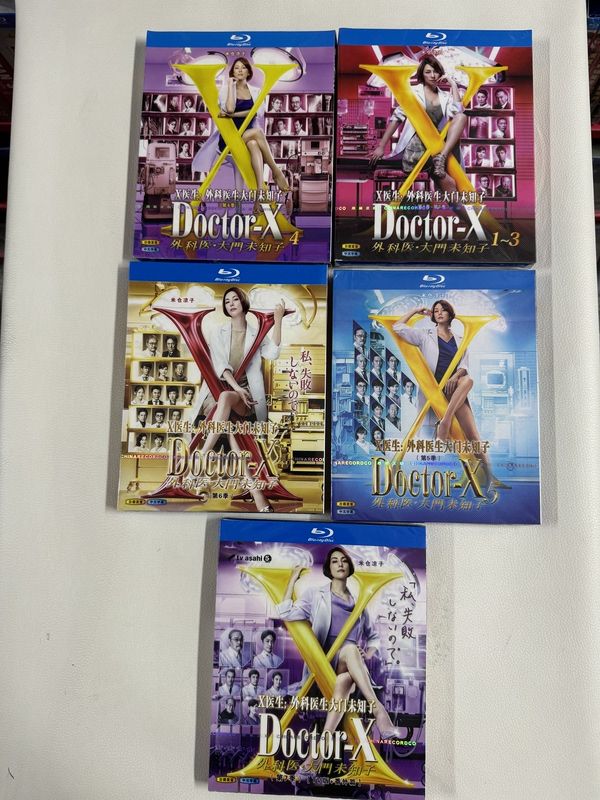 Blu-Ray Disc: Ultra Hd Japanese Drama Doctor-X Season 1-7 + Special Episodes Collector's Edition Box Set