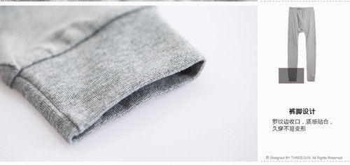 Pantalon collant THREEGUN 60287B0 en coton - Ref 748862 Image 10