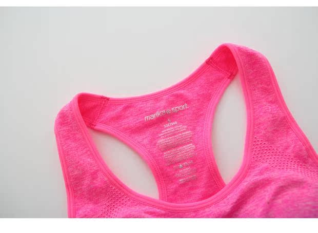 Thời trang mới gradient màu thủy triều nữ thể dục yoga thể thao không có vòng thép với miếng đệm ngực chống sốc thoải mái đồ lót áo bra tập yoga