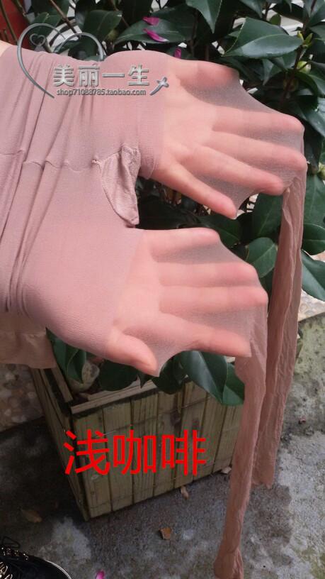 3D lụa toe trong suốt quần lót đầy đủ trong suốt nữ siêu mỏng siêu trong suốt vô hình vớ lụa kết cấu da 1D siêu mỏng nữ tất nike cao cổ