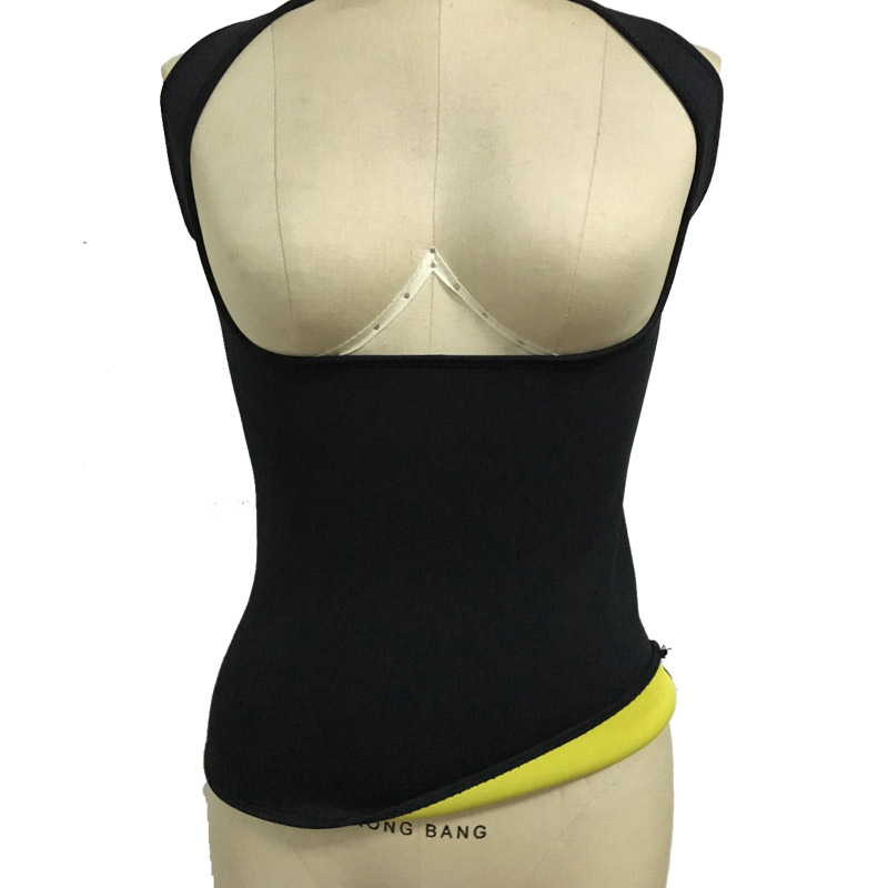 Quần áo thể thao thấm mồ hôi neoprene neoprene chất liệu lặn eo bụng hỗ trợ ngực corset vest 9067 đồ lót phụ nữ