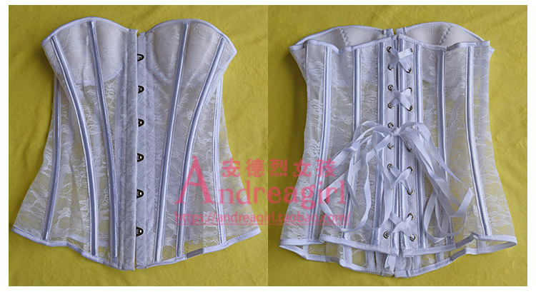 Đồ lót đám cưới ren siêu mỏng liền mạch mùa hè corset cơ thể hình vest xoắn ốc thép xương tòa corset 9082