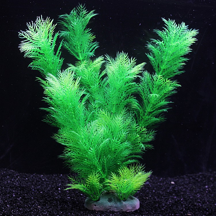 New fish tank Aquarium Building Scenery Decoration Emulation Plant Water Grass Soft Fake Grass Environmental Protection Plastic Watercress Ornaments
