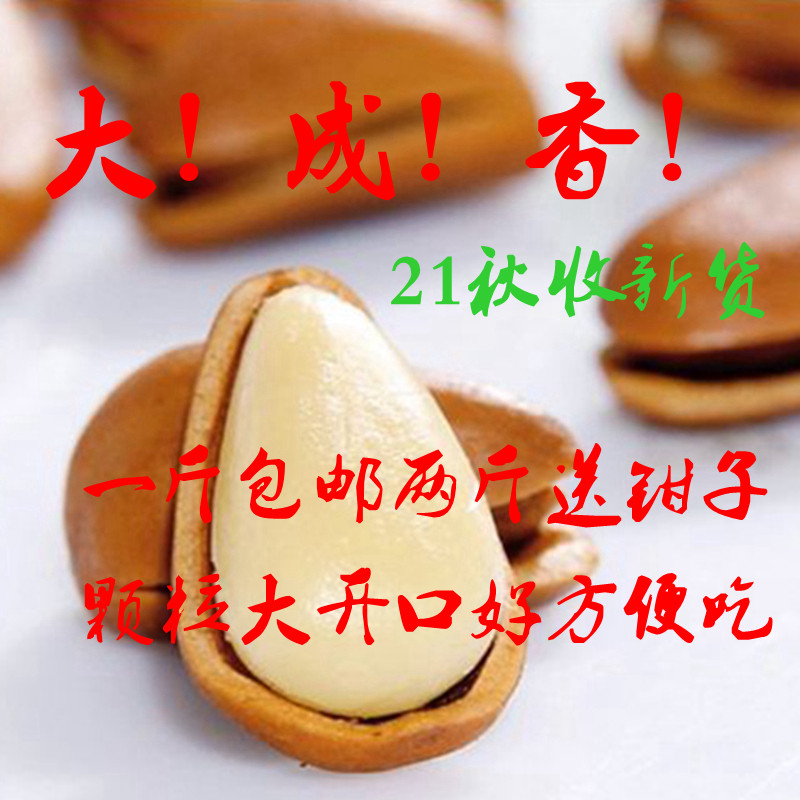Stir-fried open big pine nuts Northeast 22 new goods super extra large original flavor Jilin Changbai Mountain wild goods dried fruit bag
