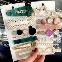 Fashion Pearl Hair Accessories Clip HairClip Sweet Women