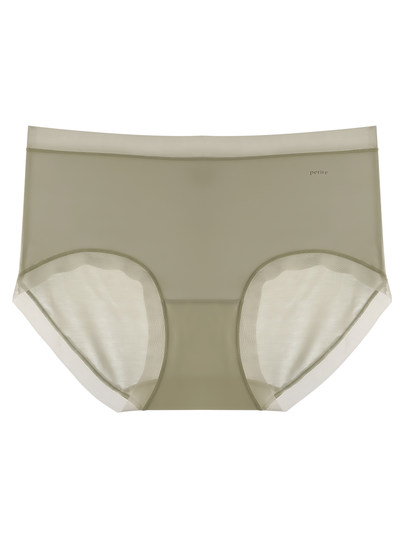 Японское нижнее белье из модала, женские антибактериальные трусы из чистого хлопка с промежностью, тонкие дышащие молодежные бесшовные кружевные трусы со средней талией из ледяного шелка