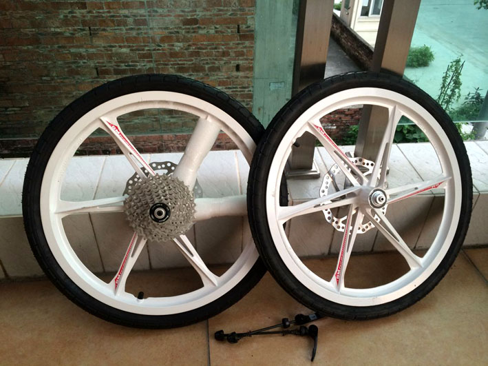 Roues de vélo cyclisme sur route 20 pouces - Ref 2384543 Image 6