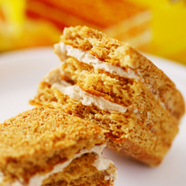 Russian Tiramisu Cake Katyusha Love Honey Original Cube Dessert Net Red Pocket Snacks