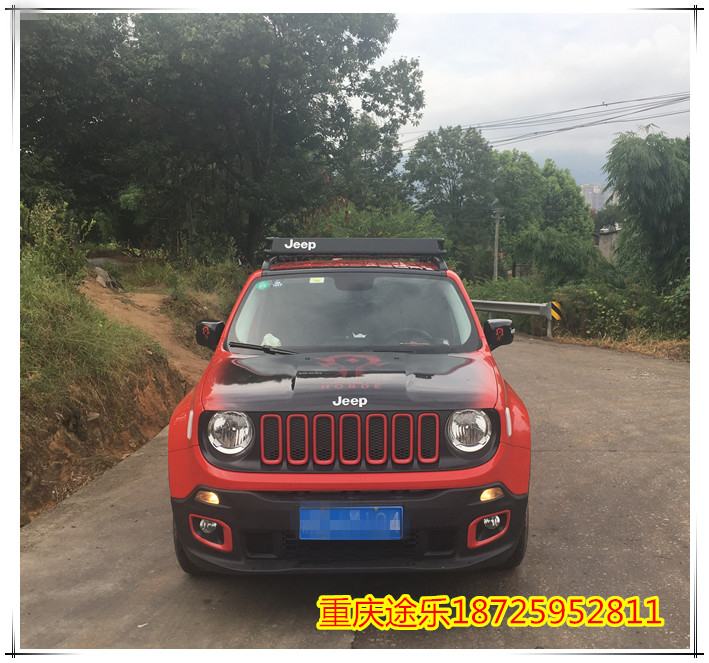 New Jeep Freeman đặc biệt tải xe tải mái khung hành lý giá không phá hủy cài đặt tất cả thép không gỉ