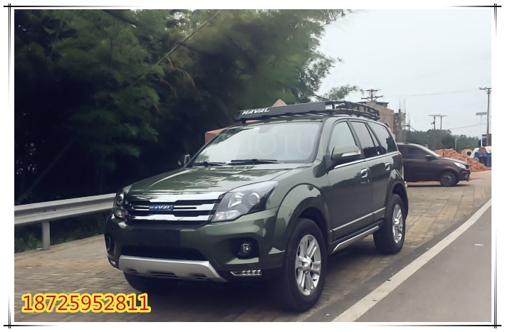 Great Wall Hover H5 sửa đổi xe tải đặc biệt xe tải roof khung hành lý giá roof rack đường dài tự lái xe thiết bị