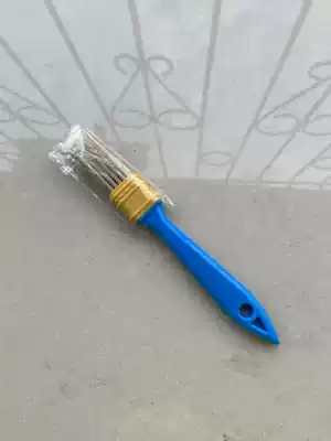 Boutique feather boxing sports badminton tennis racket wire threading machine new maintenance tool cleaning brush Blue