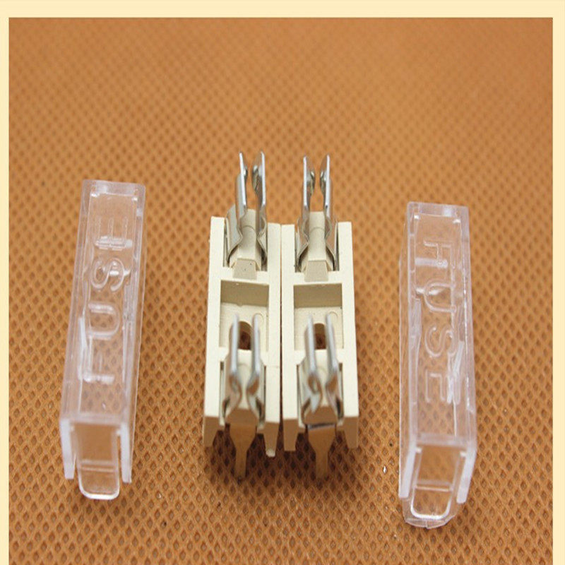 HQ Haiqi brand new 5x20 FUSE with transparent cover fuse box fuse holder (100 pcs)