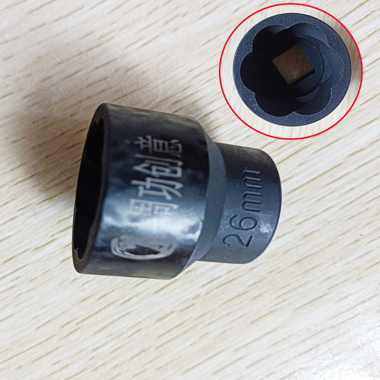 Tire destruction screw dismantling sleeve slip nut removal nut strong anti - dental sleeve 26MM23M24MM