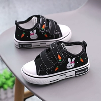 Black 2128 Bunny Canvas обувь
