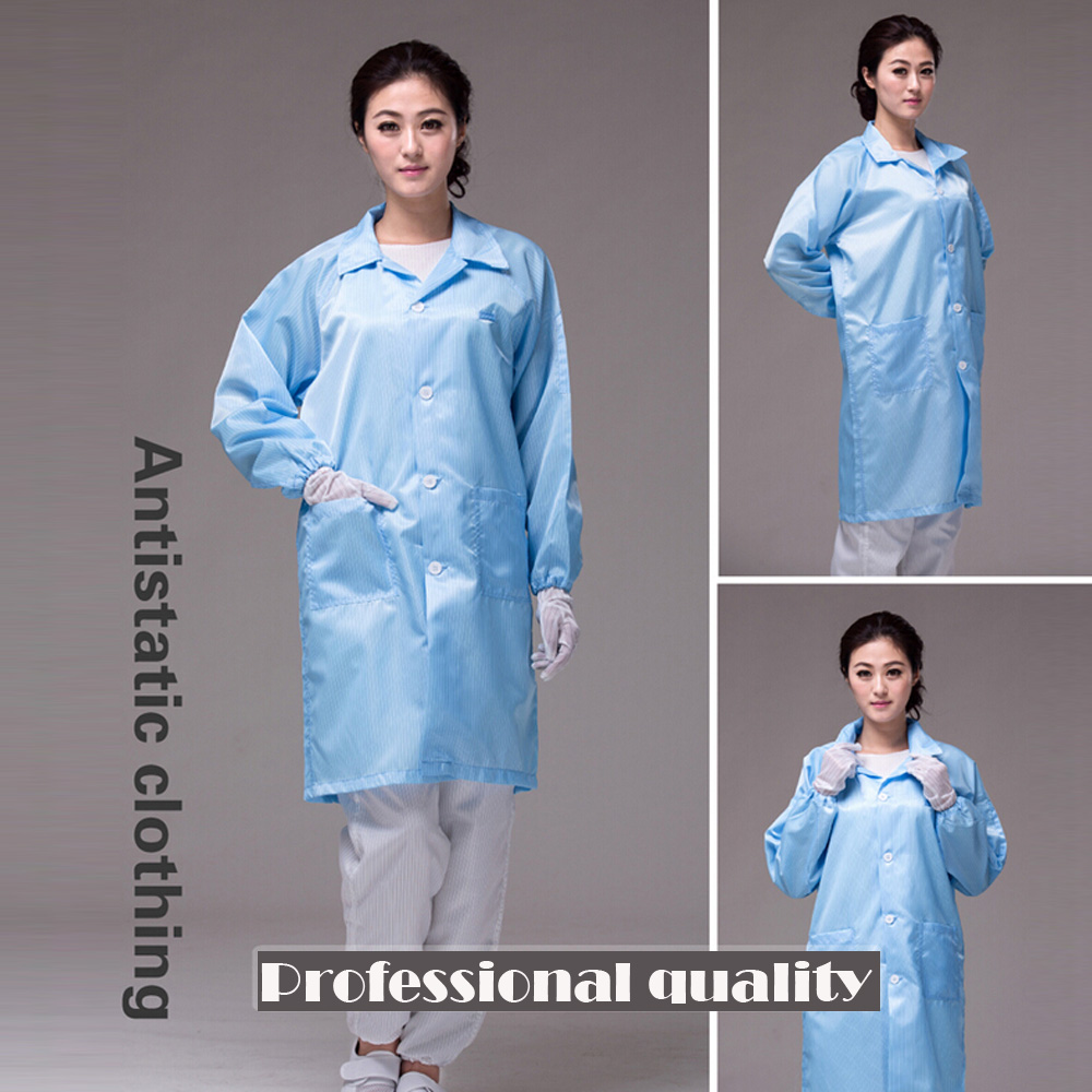 Unisex ESDSafe Econoshield Antistatic Healthcare LAB Smock Clothes