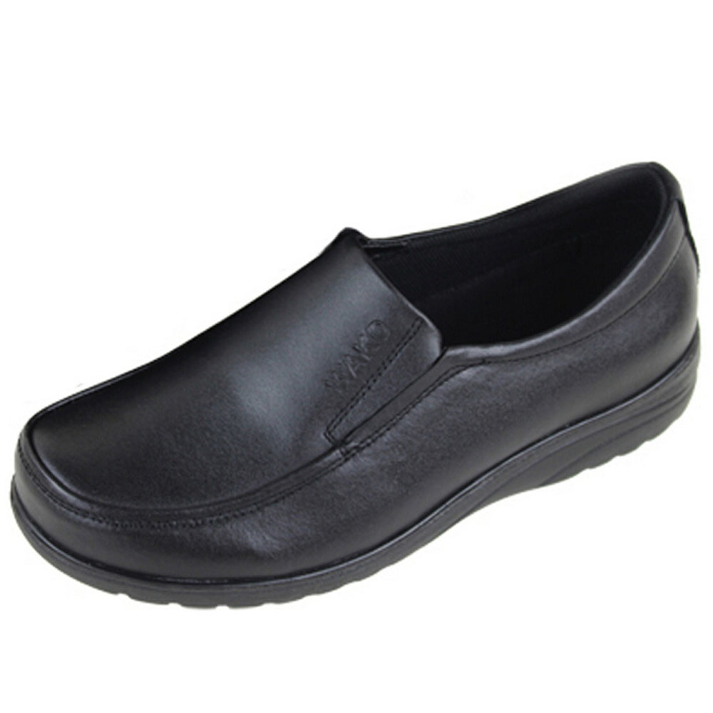 leather chef clogs