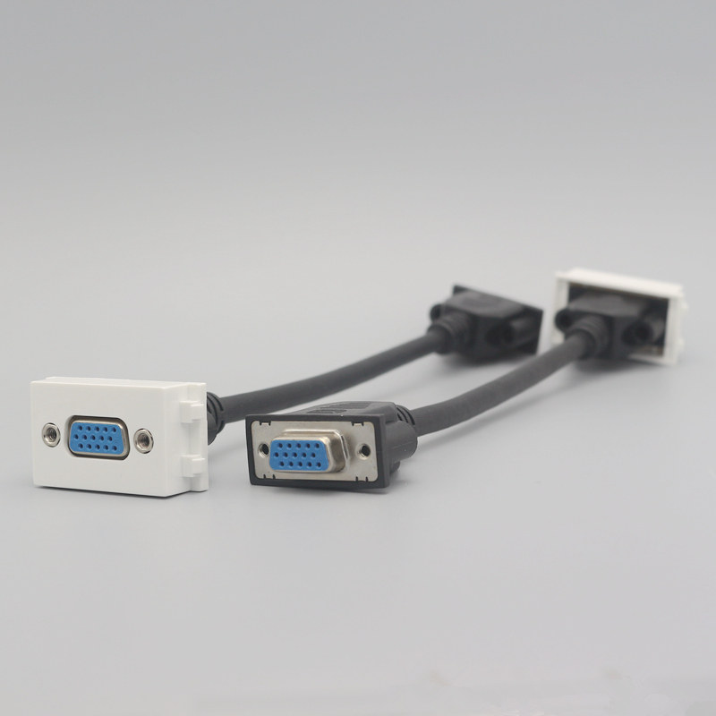 128 VGA with extension line module VGA display projector to female direct plug panel plug function