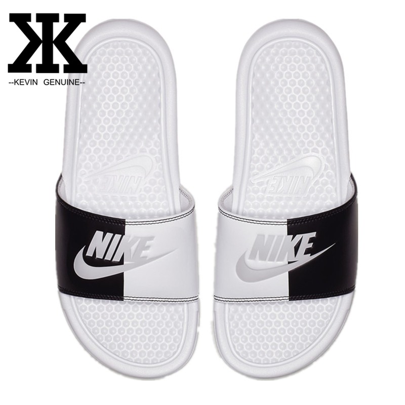 『Kevin Slippers Dép thể thao Nike Benassi Slide 343881-104-102-011 - Dép thể thao dép nam cao cấp