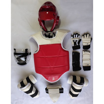 Brand free custom pattern print character Maya print Blue taekwondo with eight sets of women