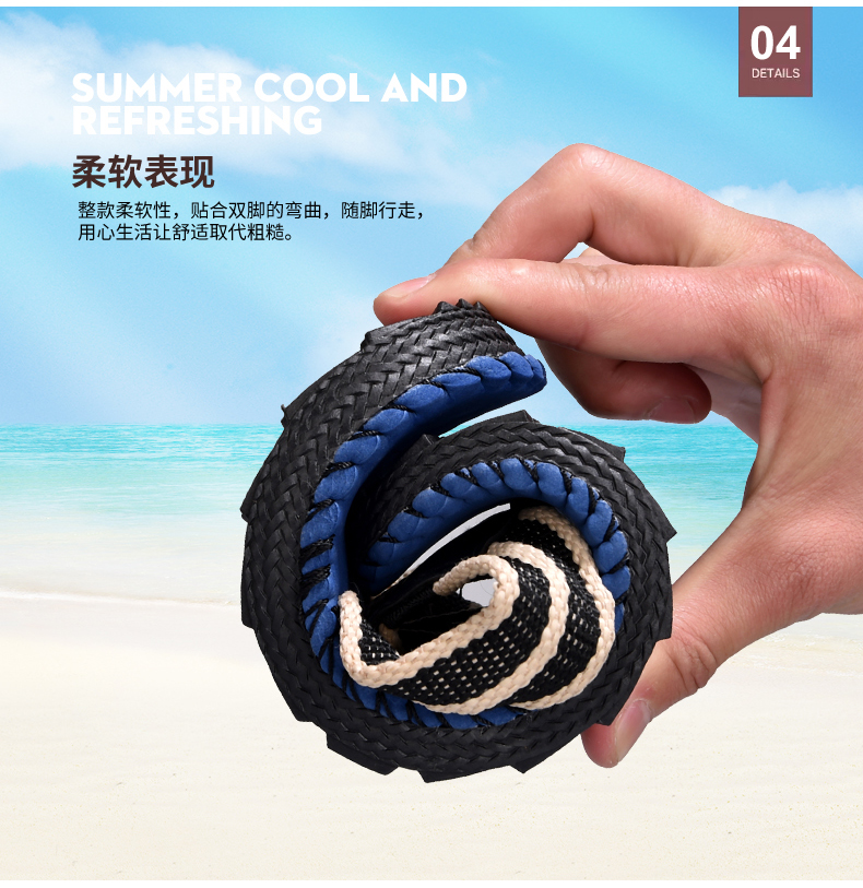 9.9 mùa hè flip flops nam dày dưới không trượt dép ngoài trời dép cá tính và dép đi trong nhà pinch thời trang giày bãi biển thủy triều