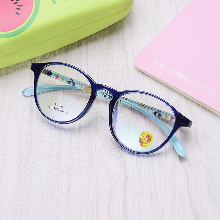 Tiến sĩ Green] Babs tr90 retro tròn nam và nữ mặt nhỏ chiều cao số lượng kính gọng kính toàn khung 026 kinh mat