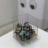 Серебряная металлическая настольная луна, система хранения, канцтовары для школьников