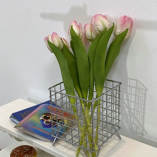 Серебряная металлическая настольная луна, система хранения, канцтовары для школьников