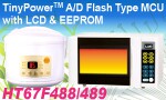 Holtek запускает HT67F488/HT67F489 A/D с LCD Flash MCU