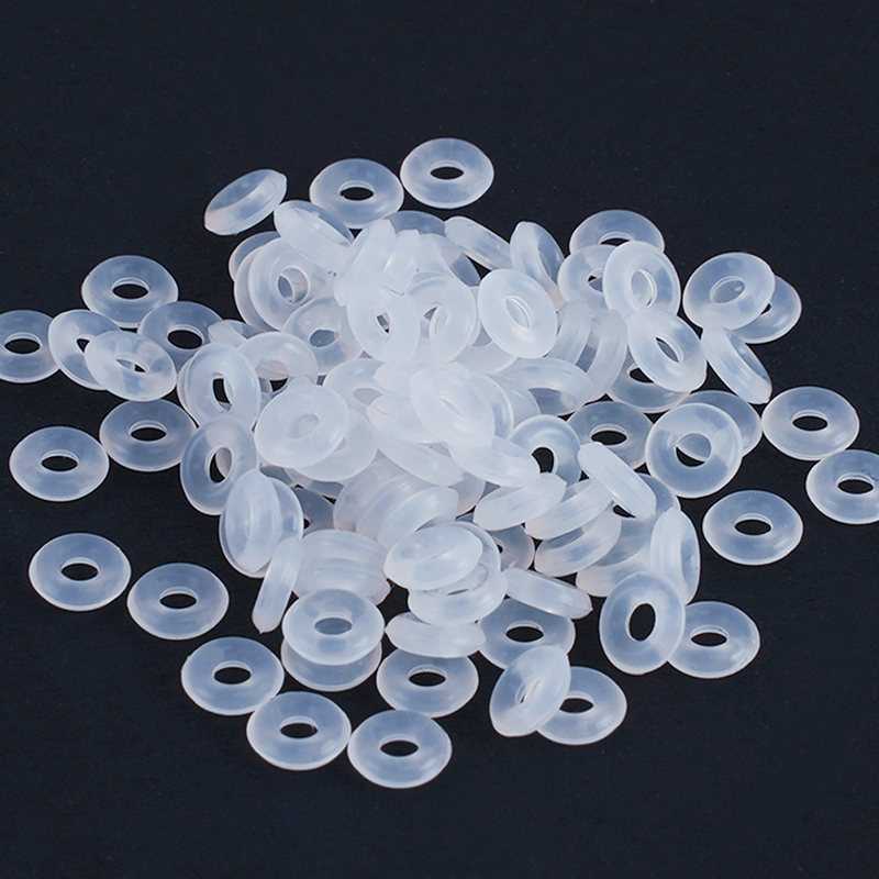 100/30 Pieces of Pandora Bracelet Fixing Rubber Rings, Anti-Slip Rubber Rings, Gaskets, Clasps, Positioning Rings